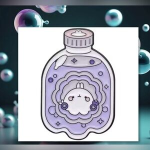 $2 PIN/BROOCH. ENAMEL/METAL. NEW. $2 WITH ANY $10 ORDER OR MORE